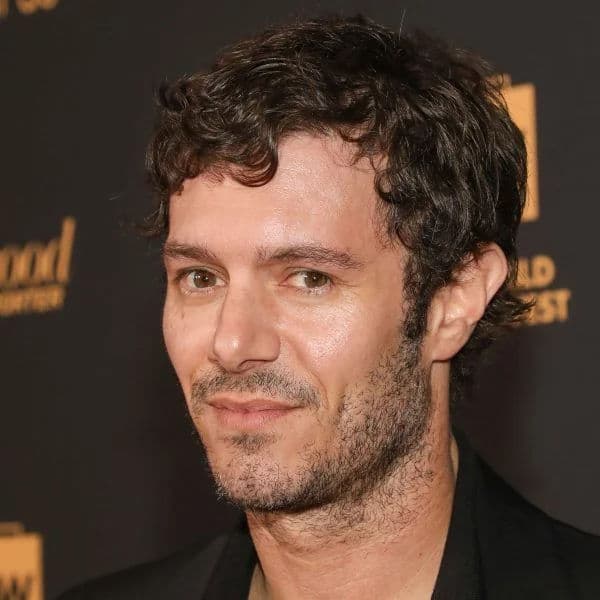 Messy Wavy Fringe hairstyle for diamond face shape - men's medium wavy hair