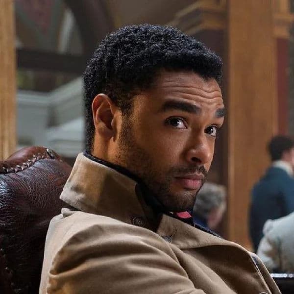 Short Coily Taper hairstyle for oval face shape - men's short coily hair