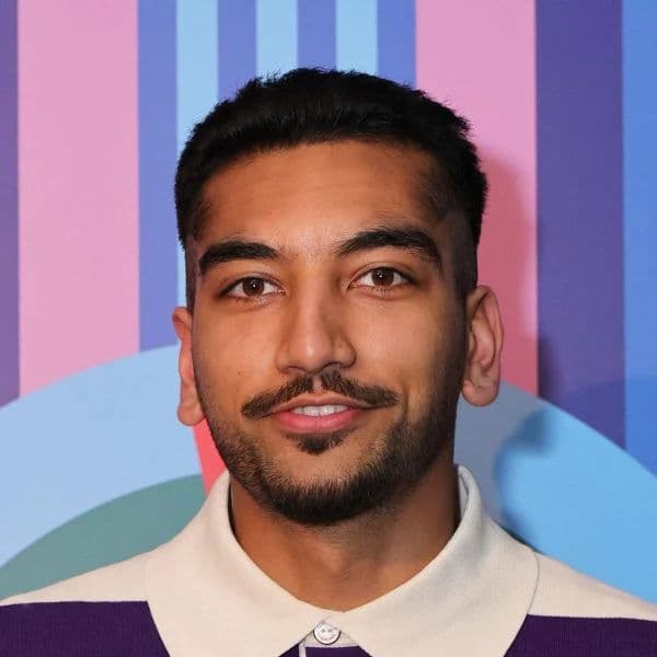 Short Textured Quiff hairstyle for rectangle face shape - men's short straight hair