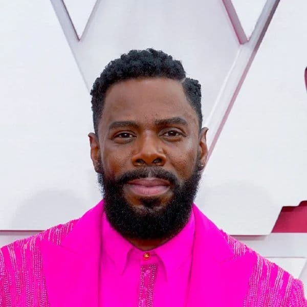 Textured Coily Side Part with Taper hairstyle for rectangle face shape - men's short coily hair